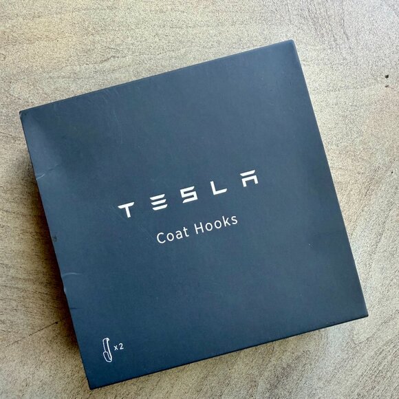 Tesla 2012-2020 Model S/X Coat Hooks White - Picture 1 of 4